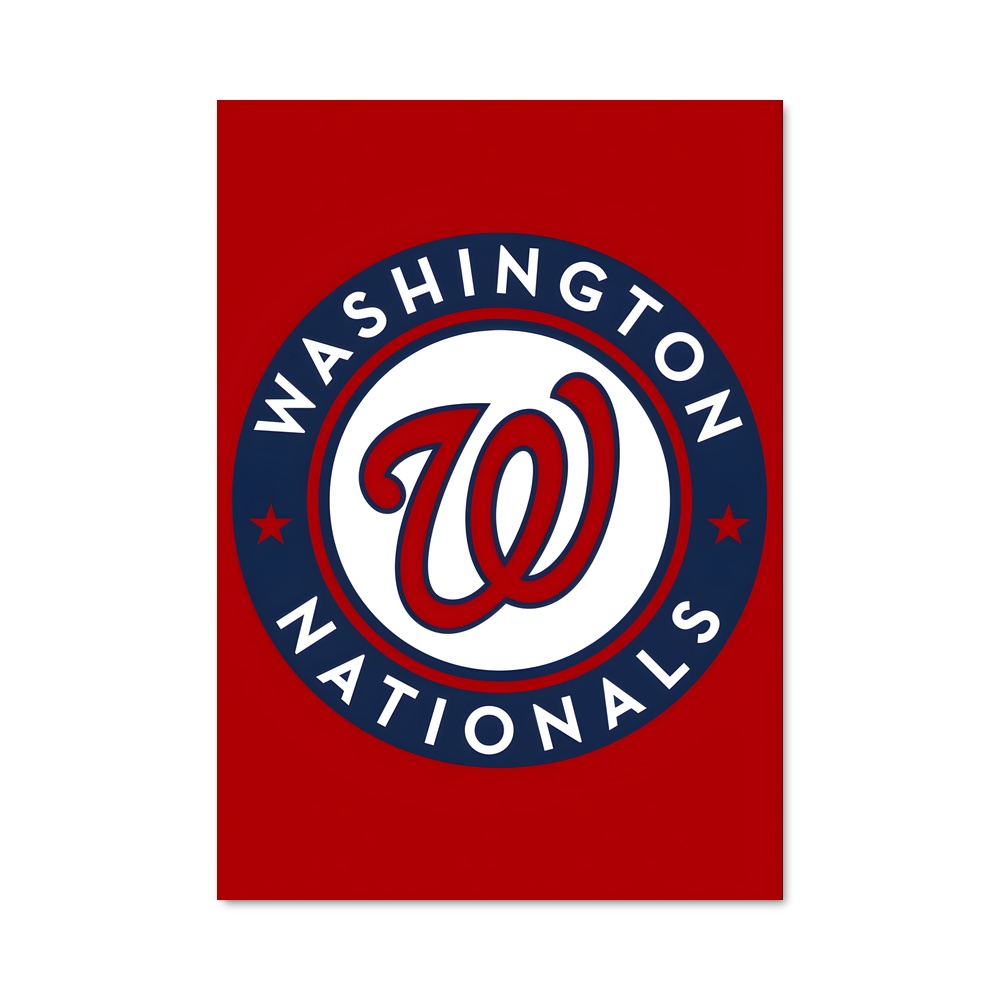 Poster Washington de nationals – affiche Baseball